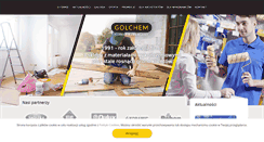 Desktop Screenshot of golchem.pl